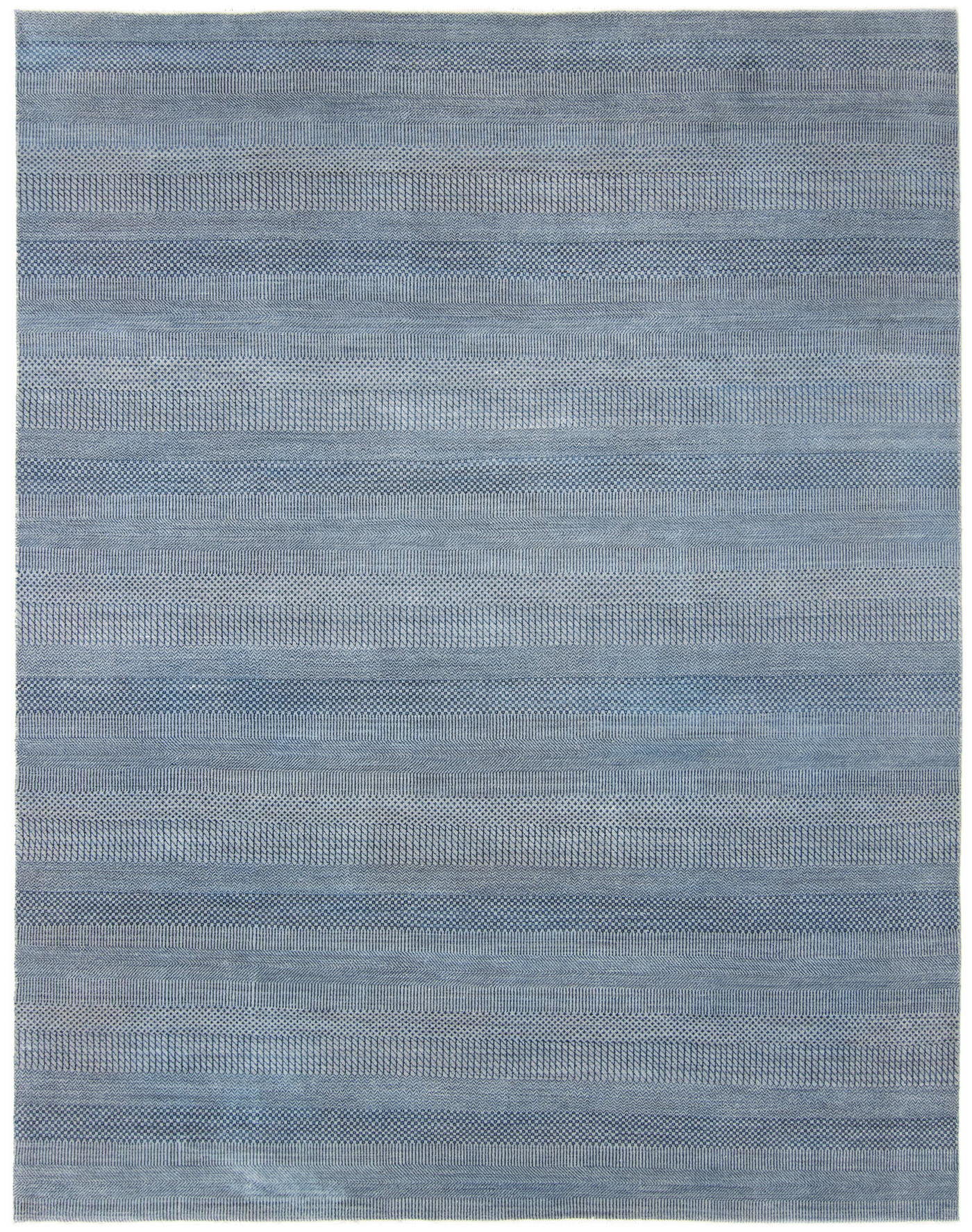Blau Grau Silber Kariert Teppich Wohnzimmerteppich Schlafzimmerteppich Designteppich