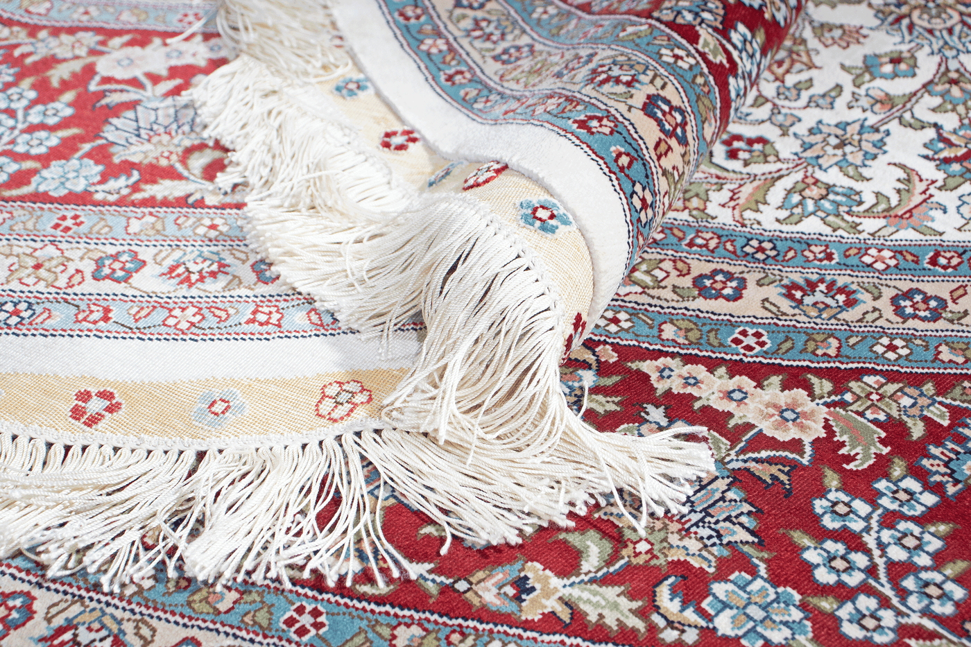 Oriental China Silk runder Teppich