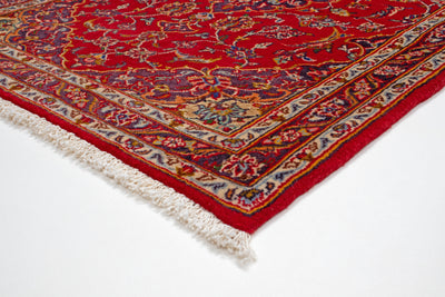 Oriental Kashan Perserteppich in Rot
