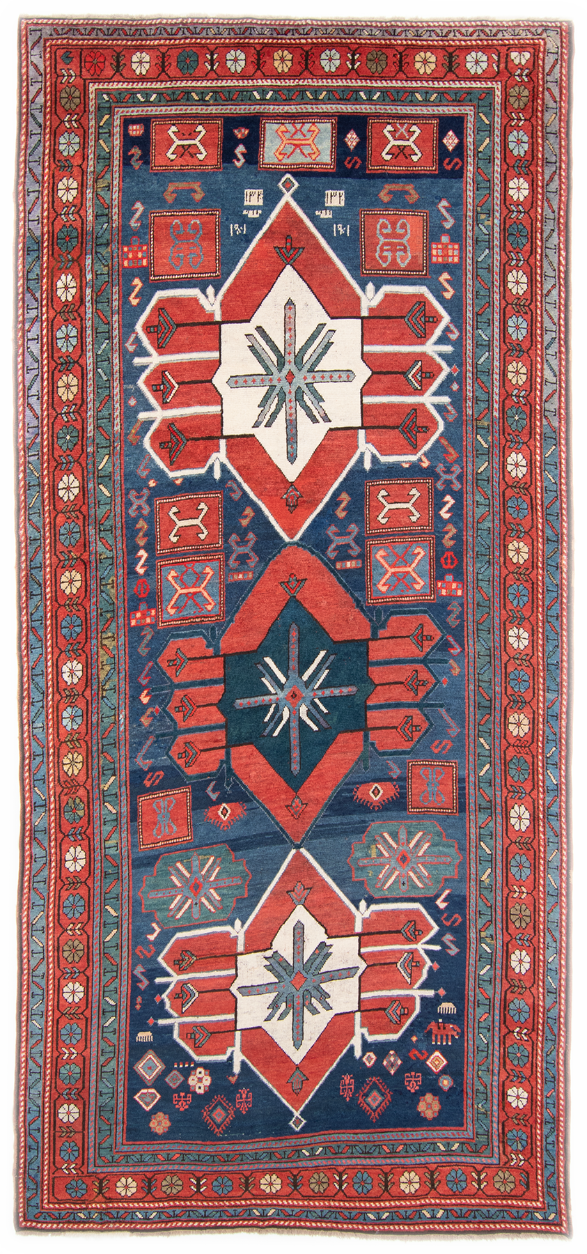 Antik russischer Teppich Kaukasus