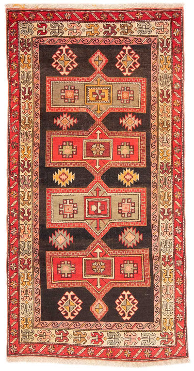 Antiker Russischer Teppich Schirwan