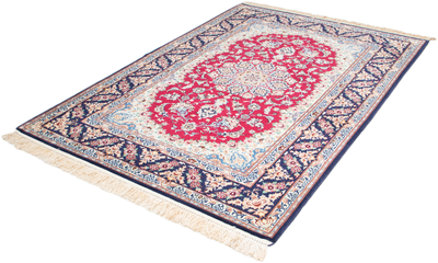 Oriental Isfahan auf Seide