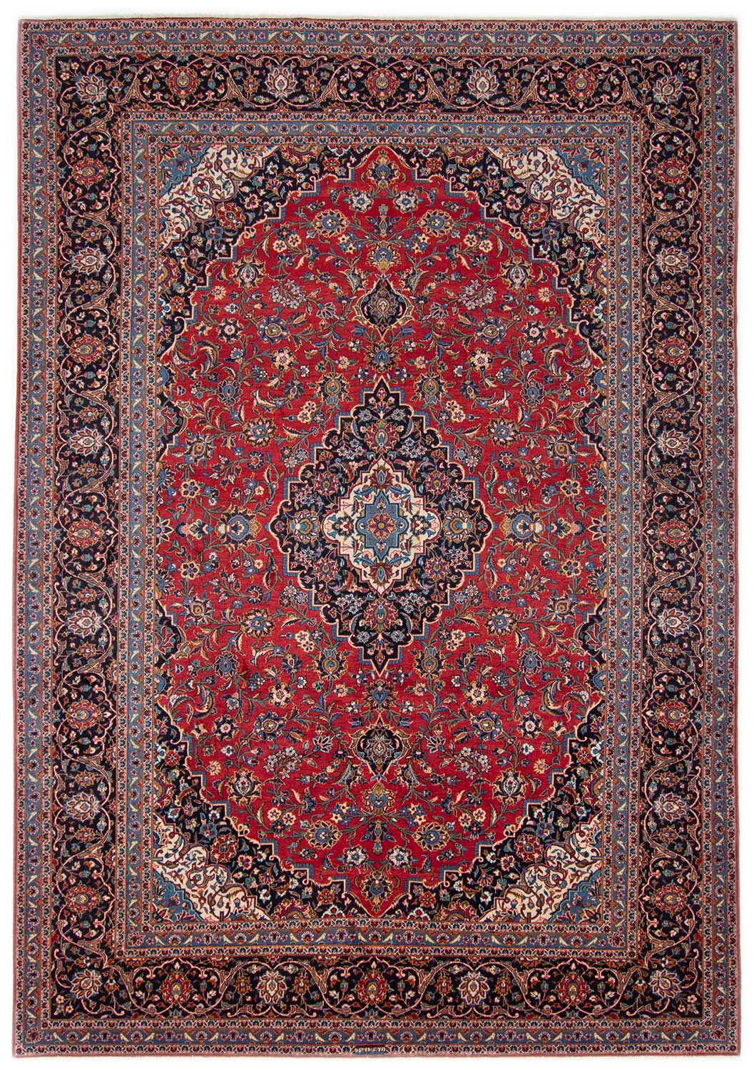 Tapis Persan Balouch Tissé À La Main 145x83 Cm - Nomade, Orient, Tapis, Orange
